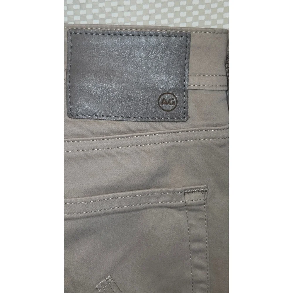 AG Adriano Goldschmied Sudee Khaki Pants Mens 38x27 Beige 1049SUDERE 34